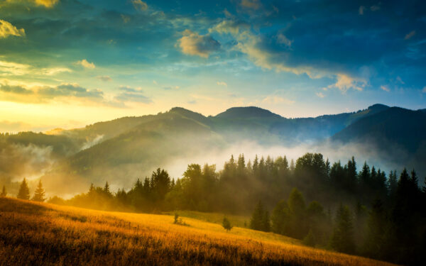 Wallpaper Mountains, Landscape