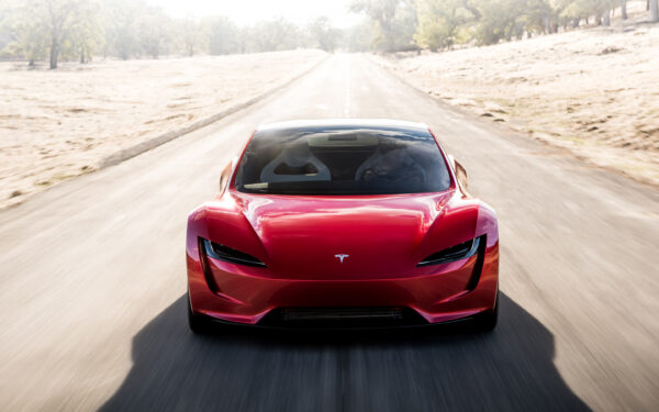 Wallpaper Tesla, 2020, Roadster