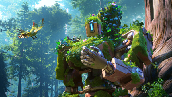 Wallpaper Overwatch, Bastion