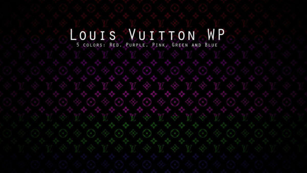 Wallpaper Green, Desktop, Louis, Blue, Vuitton, Purple