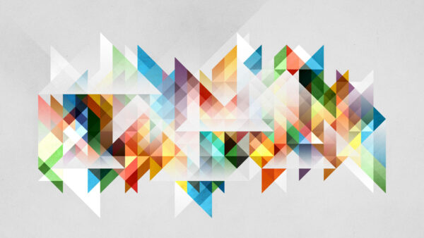 Wallpaper Shapes, Pattern, Geometric, Desktop, Mobile, Triangles, Glare