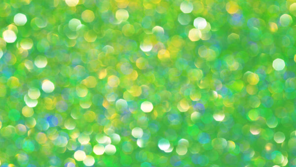 Wallpaper Bokeh, Green, Yellow, Glitter, Mobile, Glare, Desktop