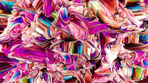 Wallpaper Colorful, Art, Fractal, Abstract, Abstraction