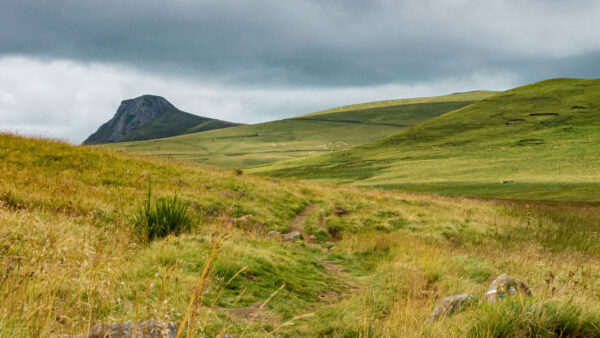 Wallpaper Under, Landscape, Hills, Grass, And, Beautiful, Valley, Nature, Slope, Sky, Mountain, View, Field