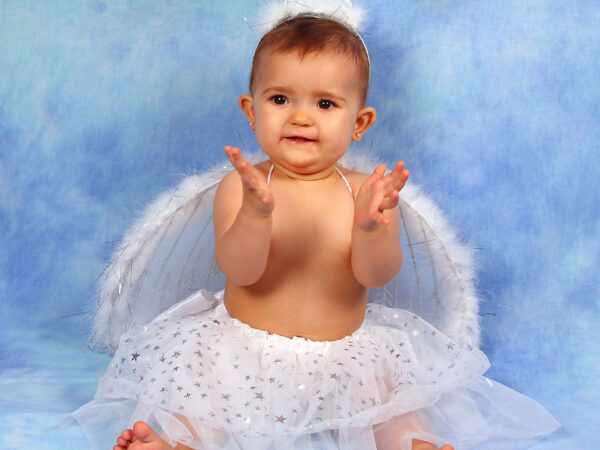 Wallpaper Angel, Cute, Baby, Girl