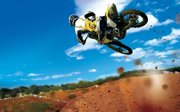 Wallpaper Stunt, Motocross
