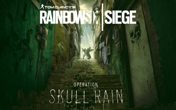 Wallpaper Skull, Rainbow, Operation, Siege, Rain, Six