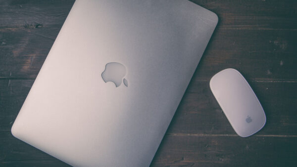 Wallpaper Apple, Table, MacBook, Desktop, Laptop