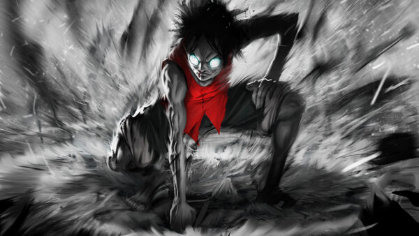 Wallpaper Desktop, Anime, Creepy, One, Luffy, Piece