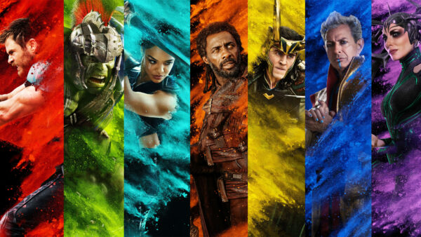Wallpaper Idris, Cate, Blanchett, Movies, Hulk, Grandmaster, Hemsworth, Thor, Loki, Desktop, Elba, Chris, Ragnarok