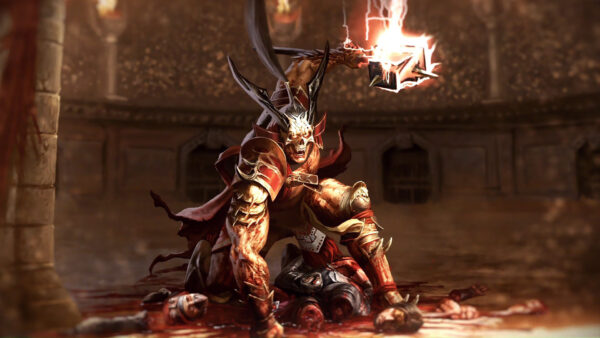 Wallpaper Desktop, Kombat, Mortal, Shao, Kahn, Warrior