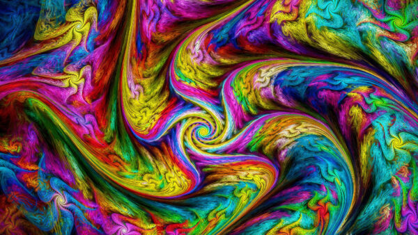 Wallpaper Swirl, Abstraction, Shades, Colorful, Desktop, Abstract, Mobile