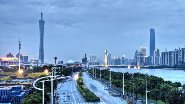 Wallpaper China, Travel, Guangzhou, Tower, Canton