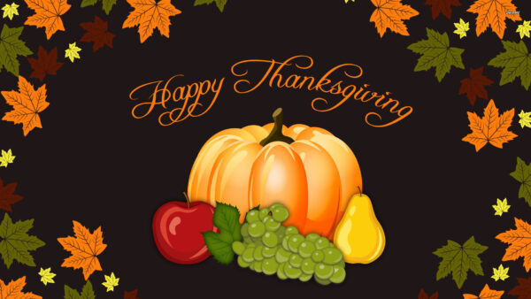 Wallpaper Background, Pumpkin, Desktop, Apple, Thanksgiving, Brown, Grapes, Green