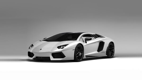 Wallpaper Car, White, Background