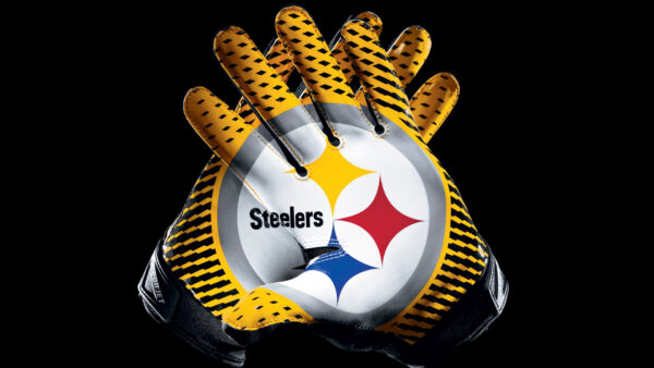 Wallpaper Black, Symbol, Steelers, And, Yellow, With, Background, Gloves, Desktop