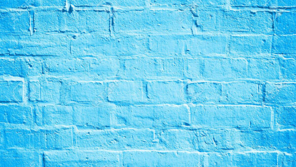 Wallpaper Texture, WALL, Brick, Background, Blue