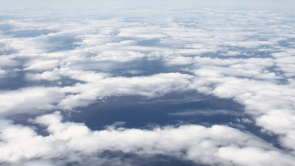 Wallpaper View, Nature, Clouds, Top, White, Sky