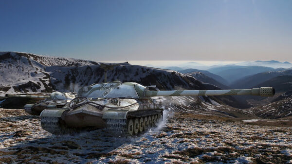 Wallpaper With, Background, And, Tanks, Blue, World, Mountain, Desktop, Sky, Tank, Games