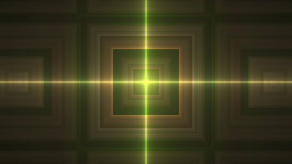 Wallpaper Abstraction, Abstract, Glow, Green, Squares, Geometric, Neon