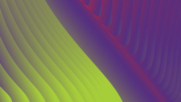 Wallpaper Purple, Curves, Abstraction, Abstract, Gradient, Green, Lines