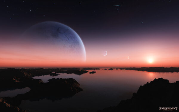Wallpaper Dreamy, Sunset