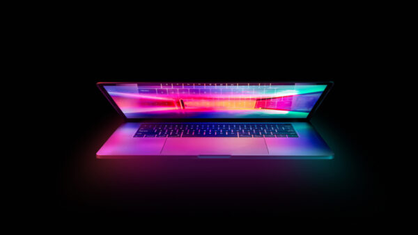 Wallpaper With, Laptop, Background, Aesthetic, Black, Colorful, Desktop