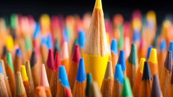 Wallpaper Colorful, Pencils, Pc, Desktop, Background, Macro, Cool, 4k, Images