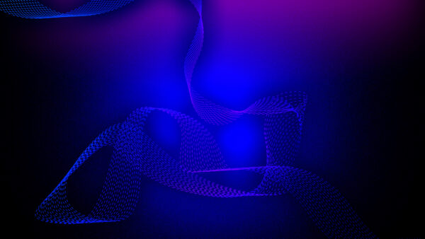 Wallpaper Blue, Mobile, Ribbon, Abstract, Desktop