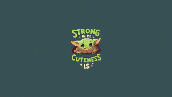 Wallpaper Desktop, Background, Movies, Yoda, Green, Baby, With