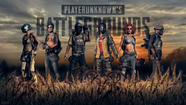 Wallpaper PUBG, Characters, Desktop