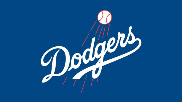 Wallpaper Background, Word, Blue, Desktop, Dodgers, With, White