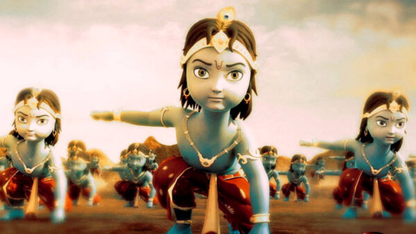 Wallpaper Animation, Little, Krishna