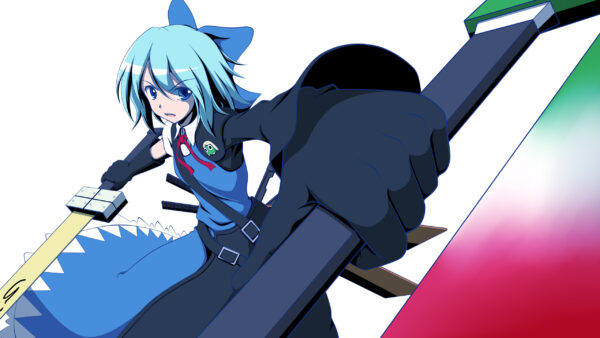 Wallpaper Cirno, Touhou