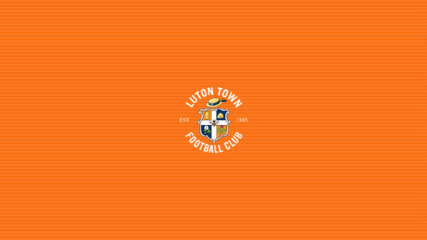Wallpaper Orange, Town, Background, Emblem, Light, Logo, Luton, Soccer, F.C