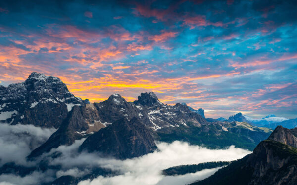 Wallpaper Dolomites, Mountains