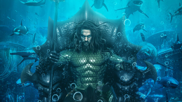 Wallpaper Aquaman, Artwork