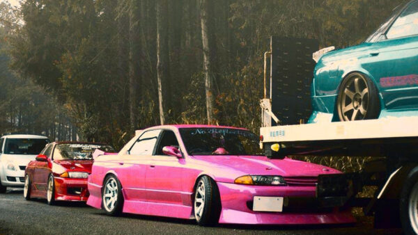 Wallpaper Nissan, Desktop, Jdm, Car, GTR, Pink