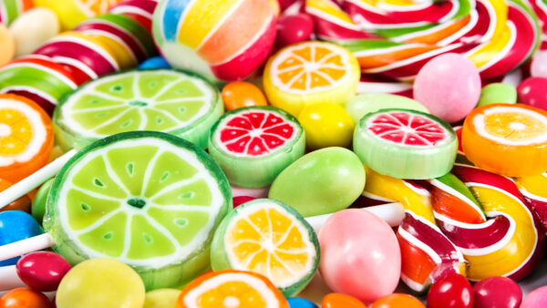 Wallpaper Colorful, Candy
