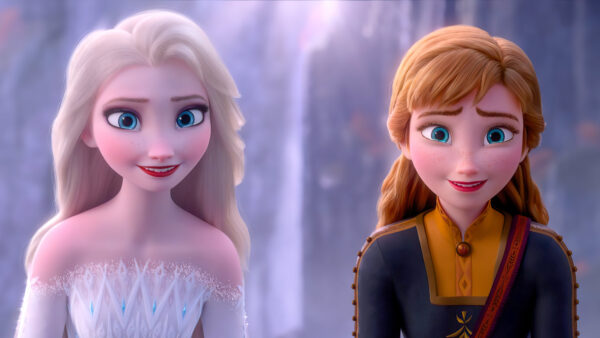 Wallpaper Frozen, Elsa, Anna