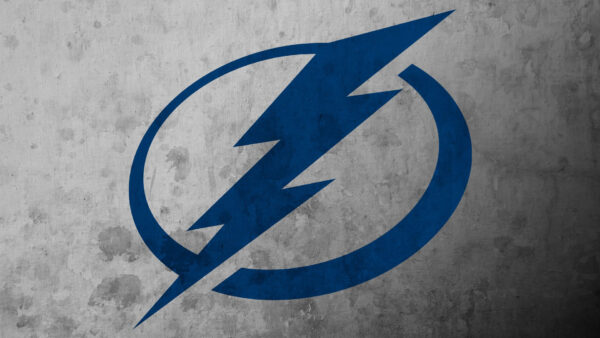 Wallpaper Tampa, Lightning, Gray, Background, With, Logo, Bay