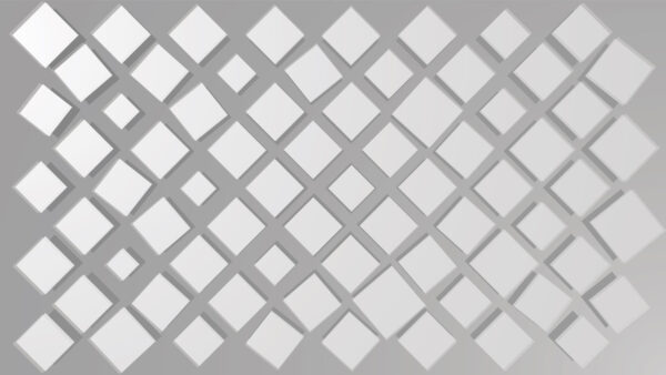 Wallpaper Shapes, Square, White, Abstract