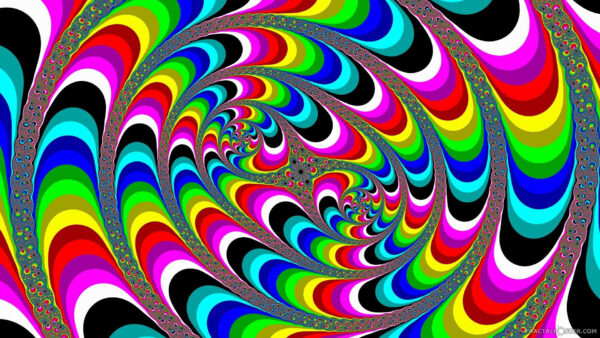 Wallpaper Colorful, Abstract, Pattern, Fractal, Trippy, Desktop