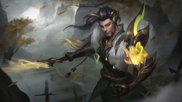 Wallpaper Yasuo, League, Legends