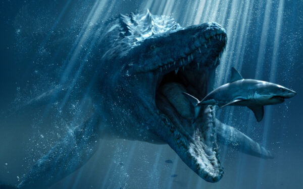 Wallpaper Jurassic, World, Underwater