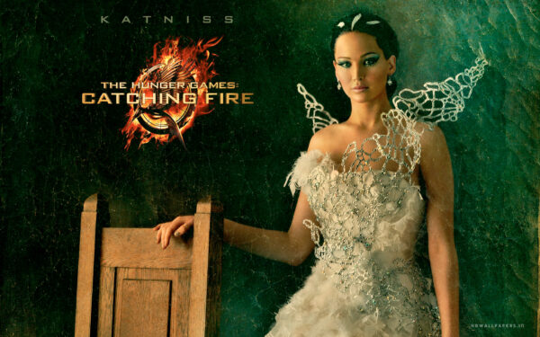 Wallpaper Hunger, Katniss, Fire, Games, Catching