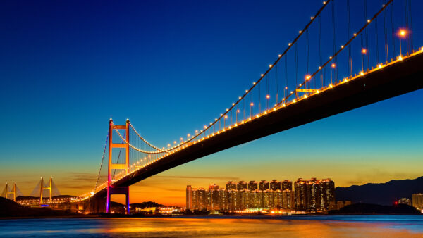 Wallpaper Bridge, Francisco, Gate, San, Golden, Night