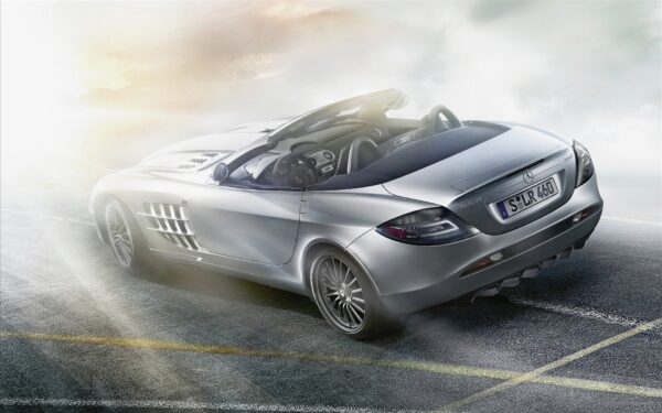 Wallpaper 2009, Mercedes, Mclaren, Roadster, Benz