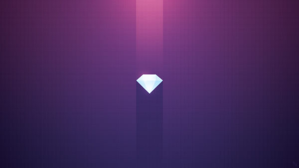Wallpaper Diamond, Purple