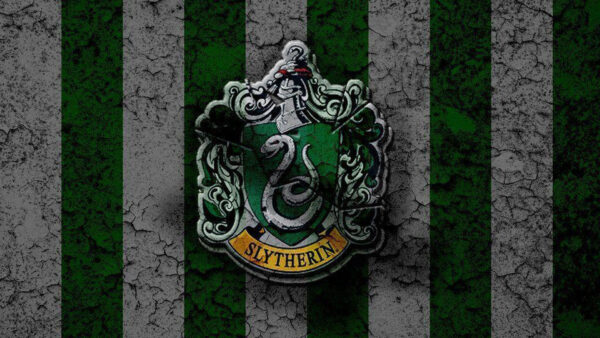 Wallpaper White, Background, Stripes, Green, Desktop, Logo, Slytherin